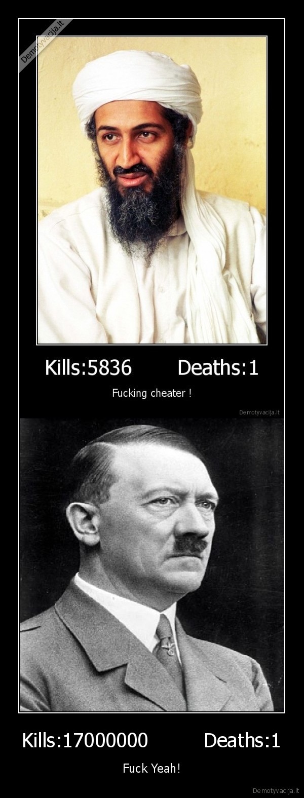 Kills:17000000         Deaths:1
