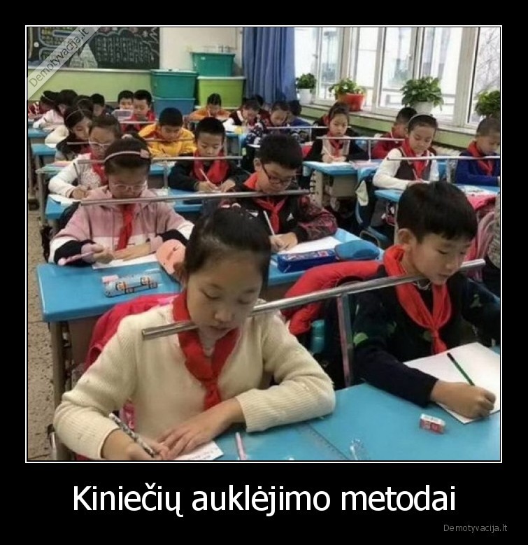 kinija,vaikai,mokykla,auklejimas