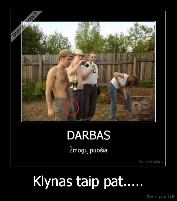 klynas,darbas,mikis