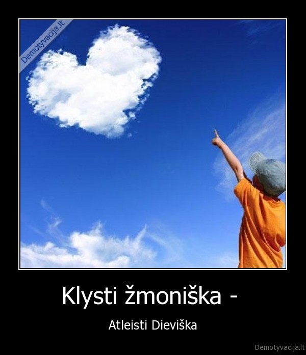 Klysti žmoniška - 
