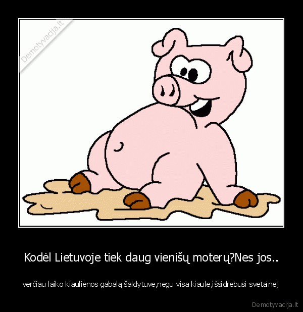Kodėl Lietuvoje tiek daug vienišų moterų?Nes jos..