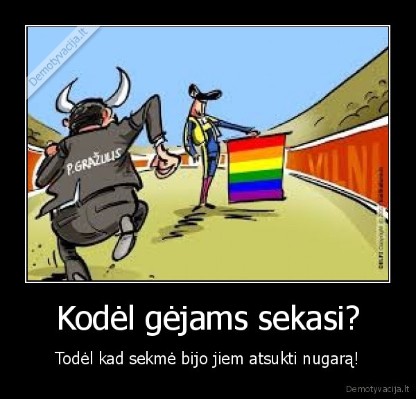 Kodėl gėjams sekasi?