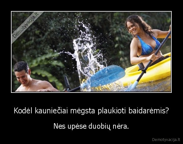 Kodėl kauniečiai mėgsta plaukioti baidarėmis?