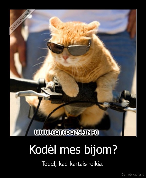 Kodėl mes bijom?