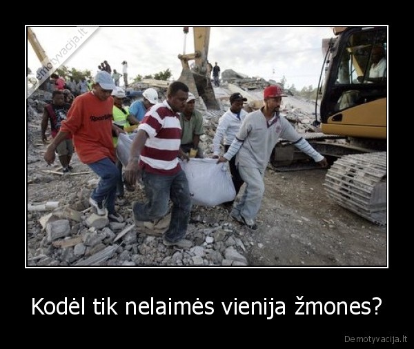 Kodėl tik nelaimės vienija žmones?