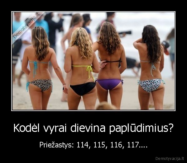 Kodėl vyrai dievina paplūdimius?