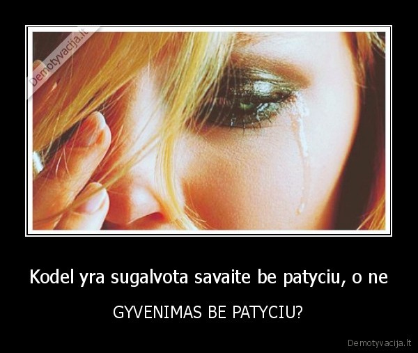 Kodel yra sugalvota savaite be patyciu, o ne