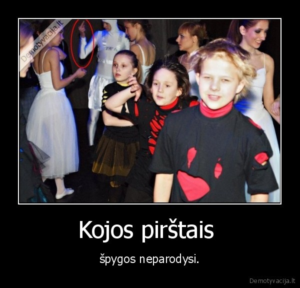 Kojos pirštais 