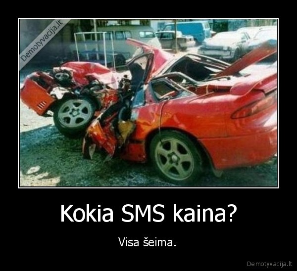 Kokia SMS kaina?