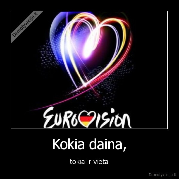 Kokia daina,