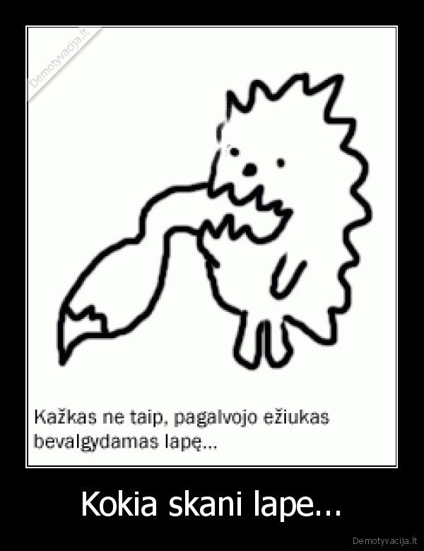 Kokia skani lape...