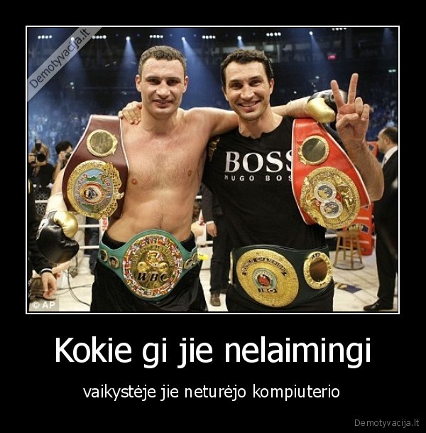 boksas, klichko