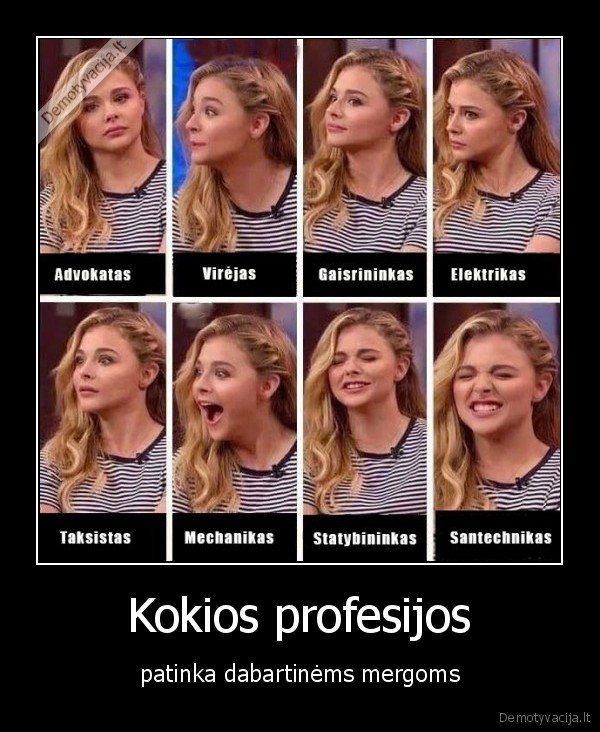profesijos,merginos