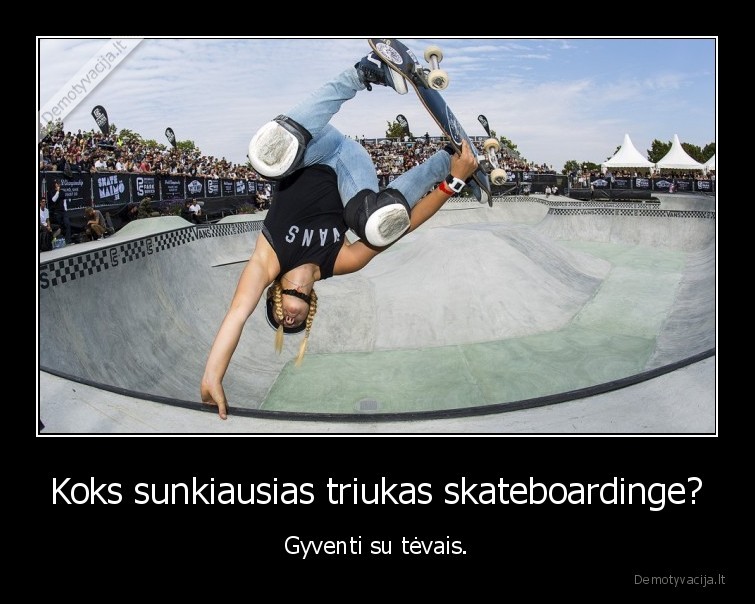 riedlente,skateboarding,triukai