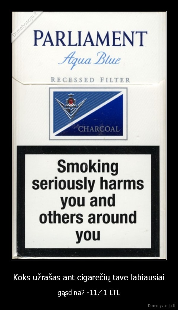 cigaretes,kaina,gasdinti