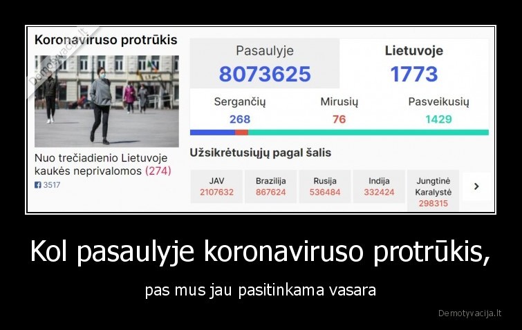 koronavirusas,protrukis,europa,lietuva,kaukes