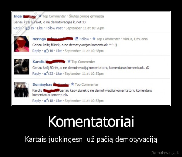 Komentatoriai