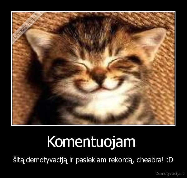 Komentuojam 