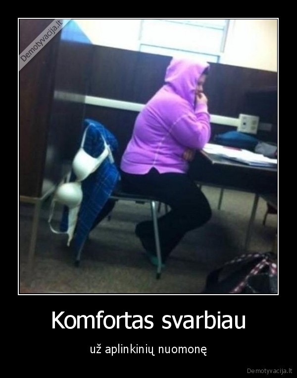 nuomone,komfortas