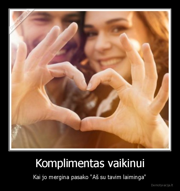 Komplimentas vaikinui