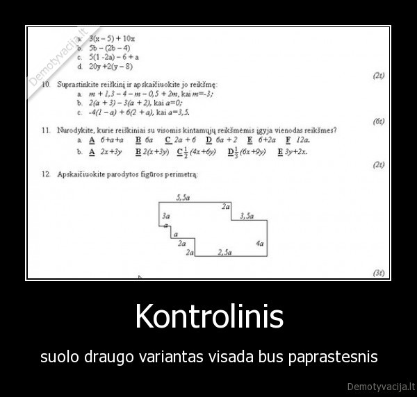 Kontrolinis