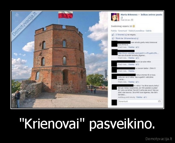 facebook,vasario, 16,pasveikino,lenke
