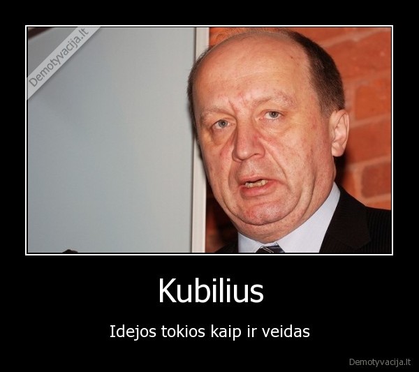 kubilius,veidas,plike