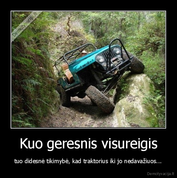 visureigis,traktorius