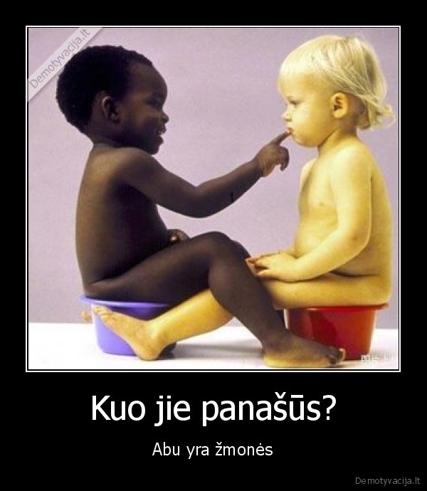 Kuo jie panašūs?