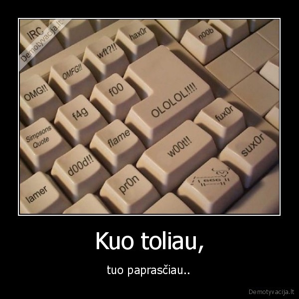 Kuo toliau,