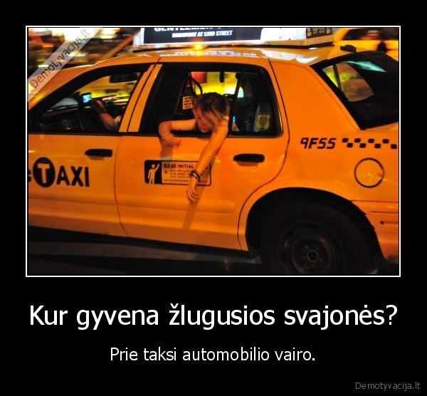 taksi,svajone,zlugimas