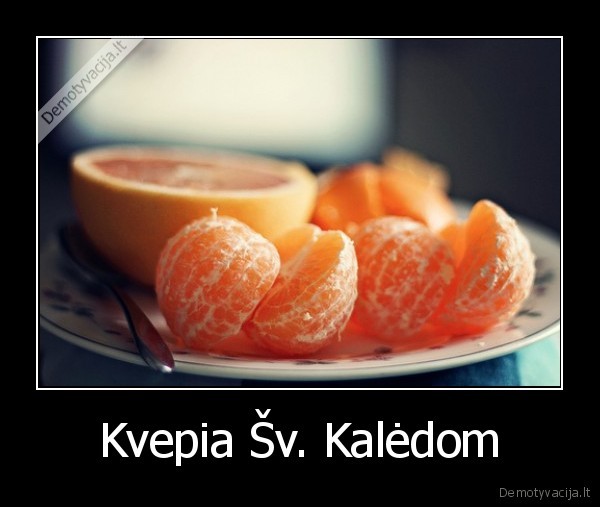 mandarinai, kaledos