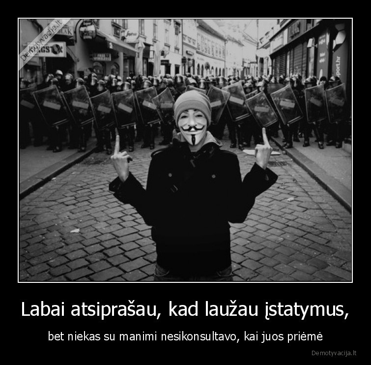 istatymai,lauzymas