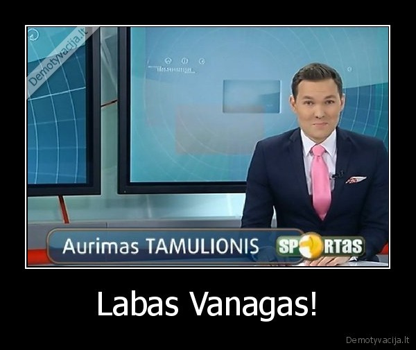 benediktas, vanagas,tv3, zinios