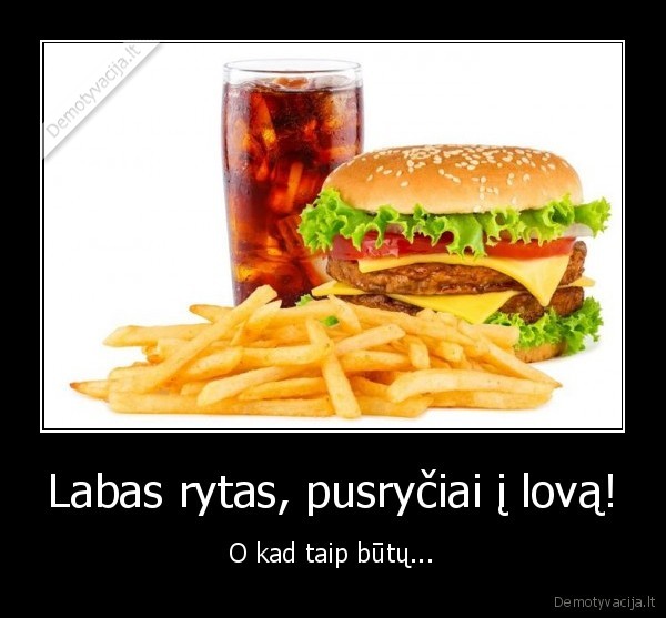 Labas rytas, pusryčiai į lovą!
