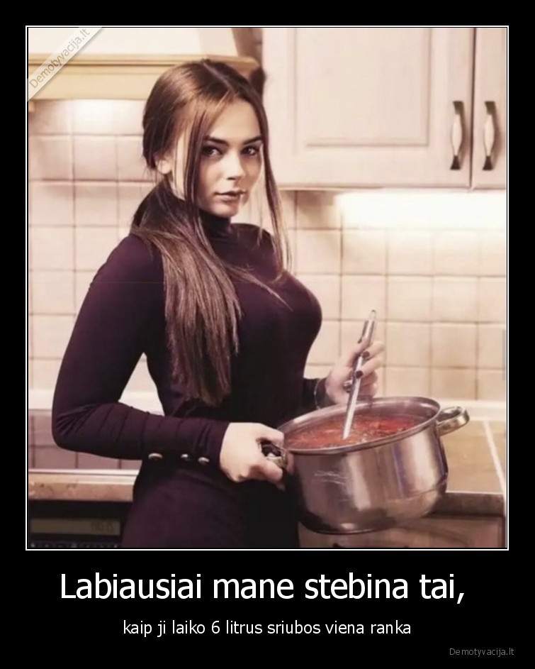 mergina,sriuba,ranka