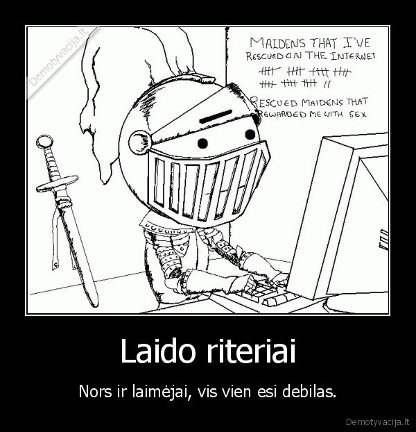Laido riteriai