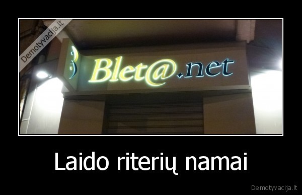 Laido riterių namai