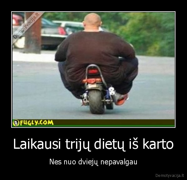 Laikausi trijų dietų iš karto