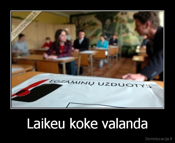 egzaminai,dvyliktokai,vasara, mes, geriam
