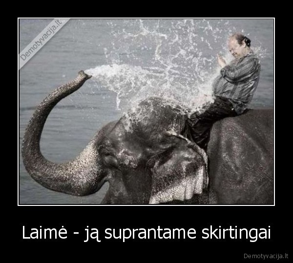 Laimė - ją suprantame skirtingai