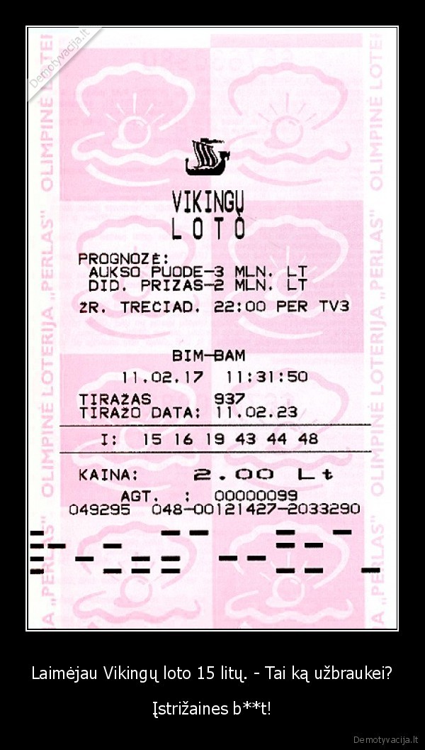 loterija,vikingu, loto