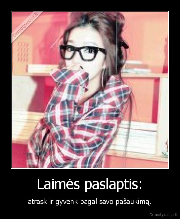Laimės paslaptis: