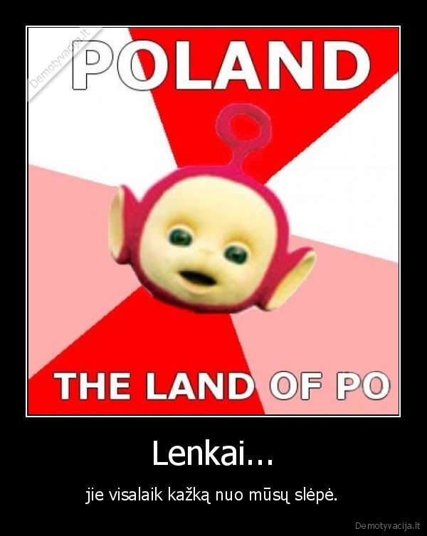 lenkai, po, teletabiai