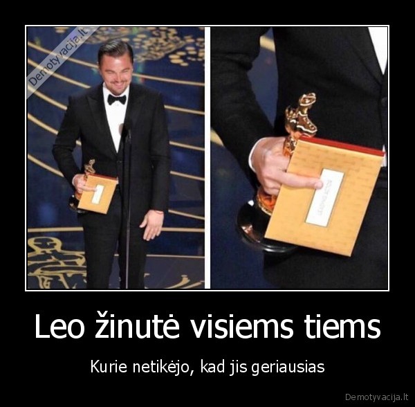 leonardo, di, caprio,fakas,oskaras