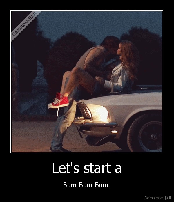 pradekim, bum, bum, bum