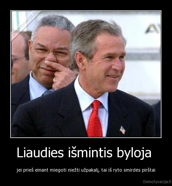 Liaudies išmintis byloja 