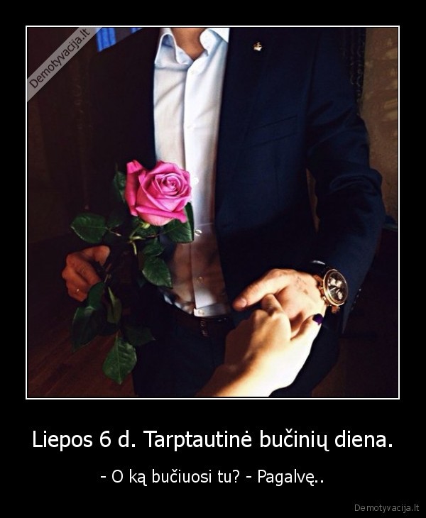 Liepos 6 d. Tarptautinė bučinių diena.