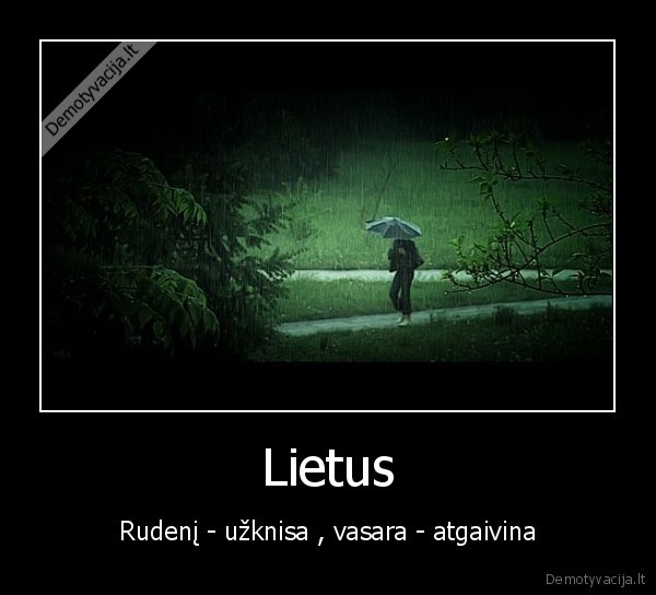 lietus
