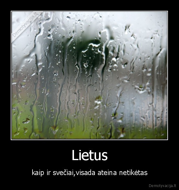 lietus